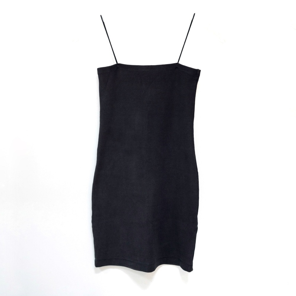ZARA | ✨ little black bodycon dress | size large